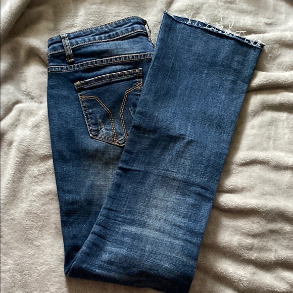 IDANCE Women's Blue Jeans size 28 - Picture 8 of 10